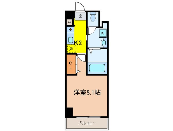 ＡＨマンション泉の物件間取画像